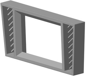 MERCEDES BENZ W202 7inch MONITOR BRACKET