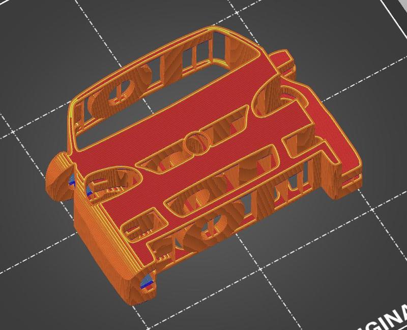 VW Volkswagen G5 Golf V Rotating Text Flip