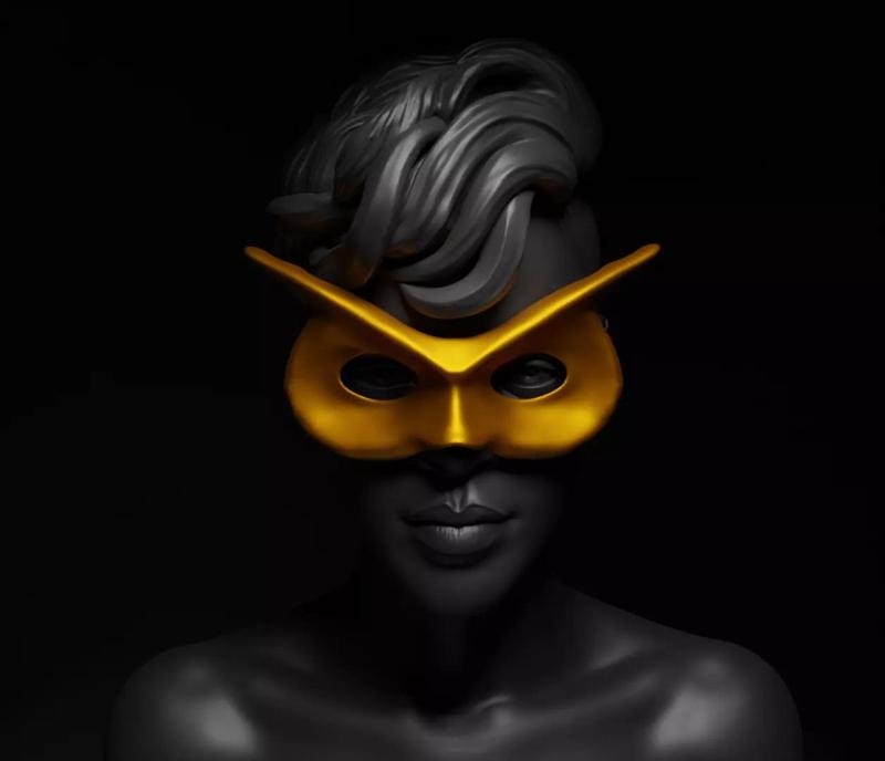 Owl Masquerade Mask 2