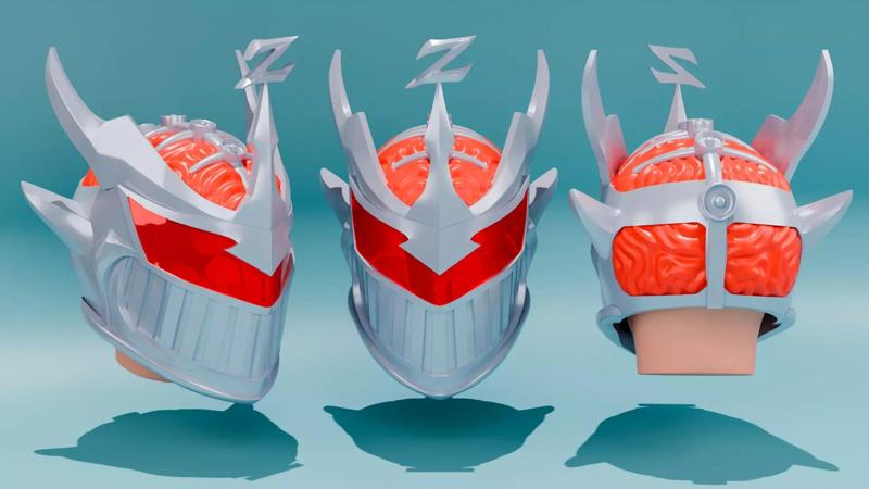 Lord Zedd MMPR Helmet Cosplay