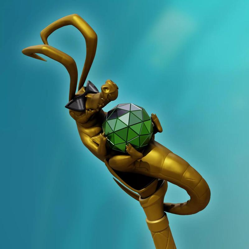 Loki - Robe Of Relaxation Crocodile Staff