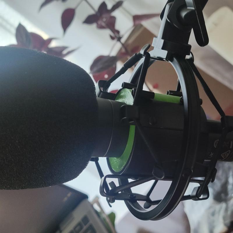 SM58/XM8500 Mic Holder for Shock Mount ~45mm (TPU)