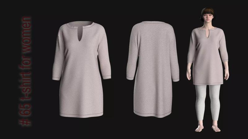 65 t-shirt for women