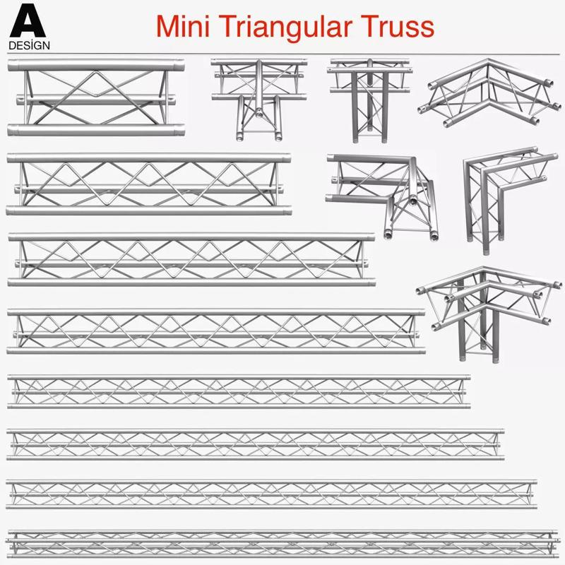 Mini Triangular Truss 009