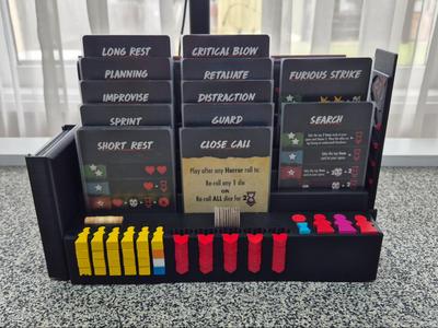 Final Girl Core Box storage and card stand
