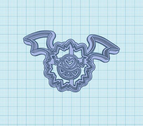 Pokemon: Woobat Cookie Cutter