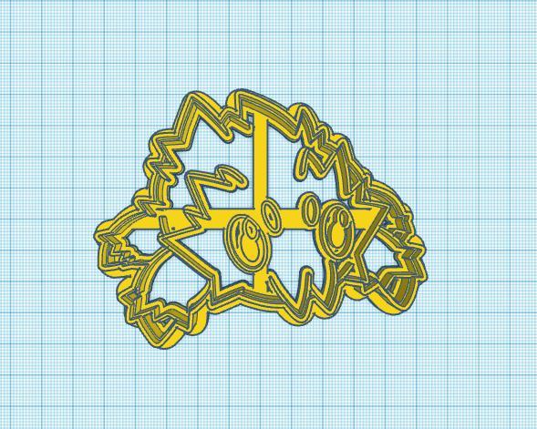 Pokemon: Joltik Cookie Cutter