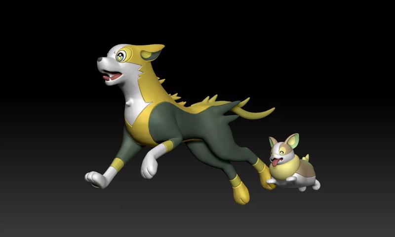 Pokemon Yamper Boltund