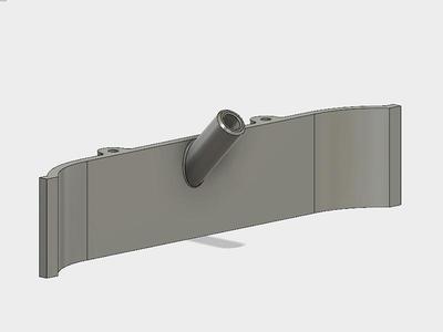 Vortex Pro 250 Side Plate with Antenna Mount