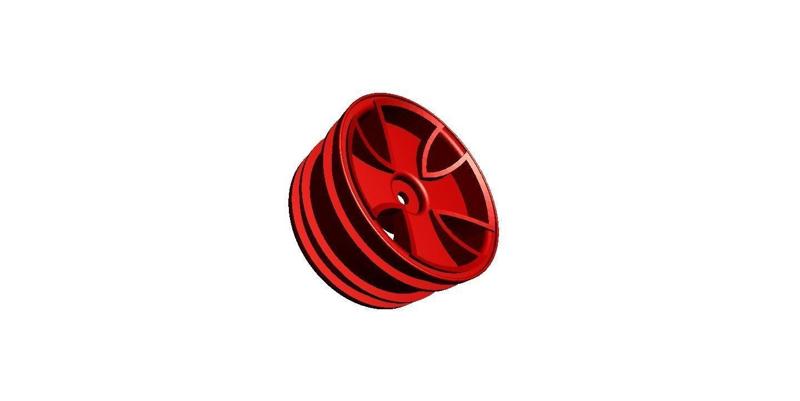 RC Car Drift Wheel Iron Cross   width 24mm   offset 0mm