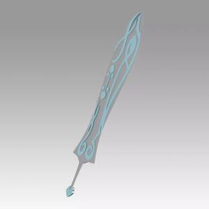 Twin Star Exorcists Benio Adashino Sword Cosplay Weapon Prop