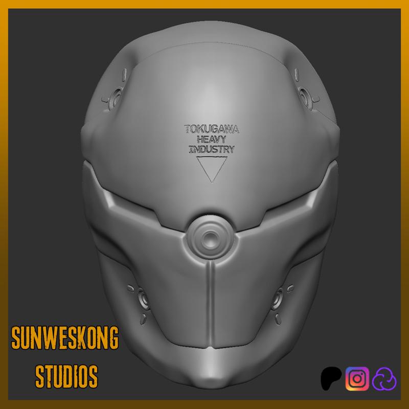 Metal Gear Solid 1 Gray Fox Headsculpt