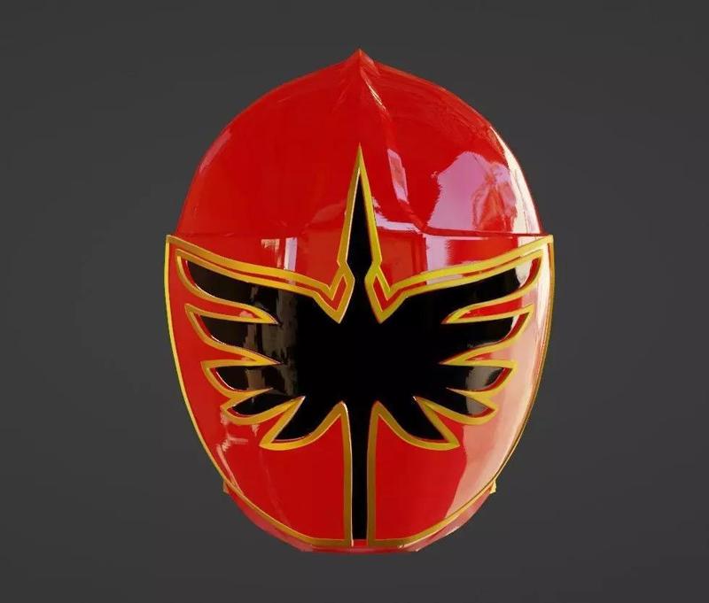 Power Rangers Mystic Force Red Ranger MagiRed Helmet
