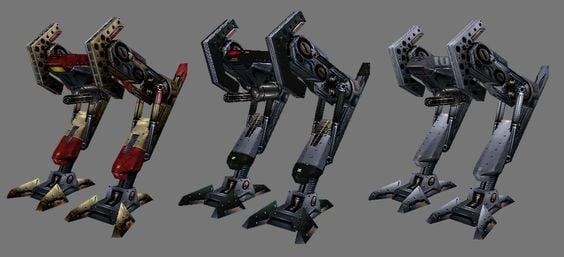 Military bot Peacebringer from Deus Ex 