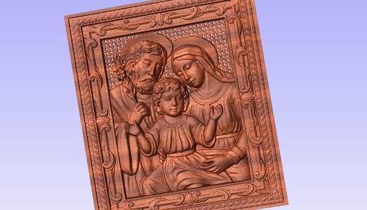 3d printing stl digital file for the  Birth of Christ