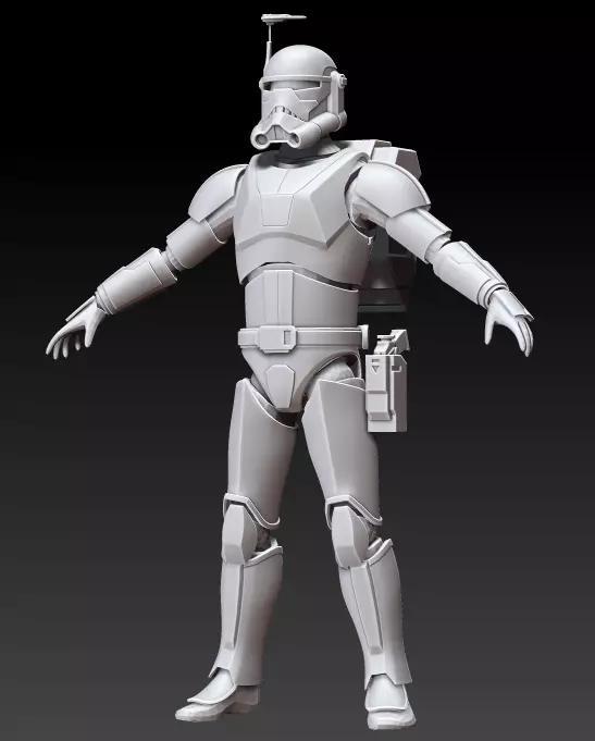 The Bad batch - Imperial Crosshair Full Size Armor 3D Files