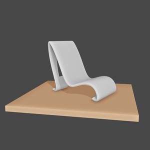 3D model of Chair for 3D Printing