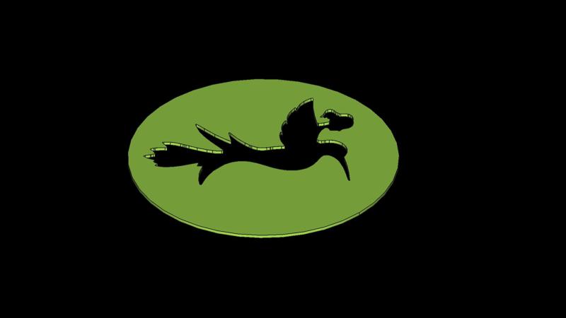 Hummingbird with Fairy Stencil