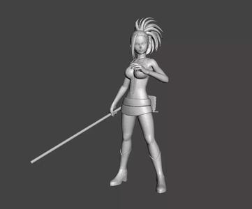 Momo Yaoyorozu Creati 3D Model