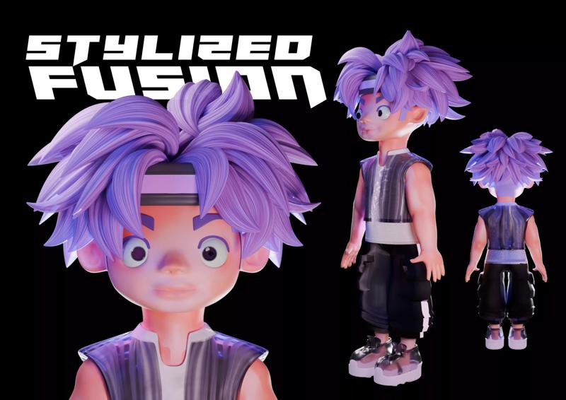 Stylized Fashion 3D  Design Character