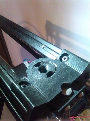 MendelMax top vertex bearing plugs