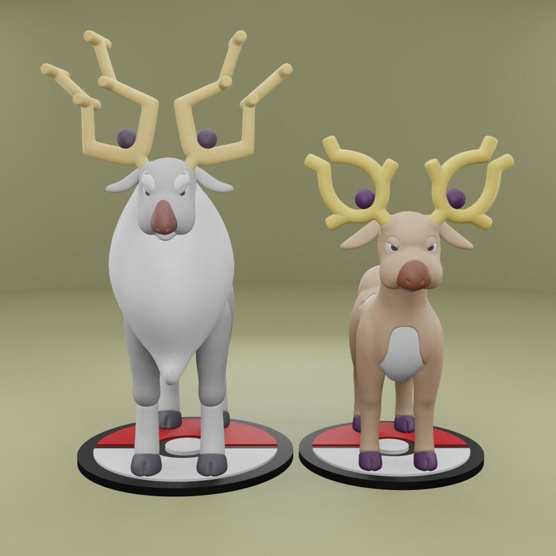 Pokemon No. 234, 899 Stantler, Wyrdeer