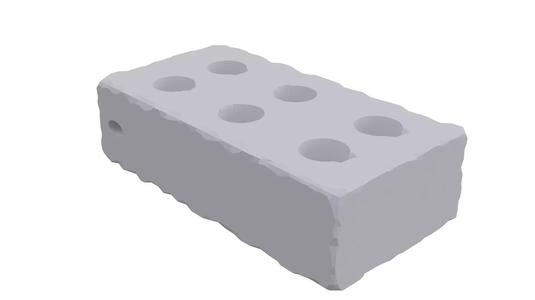 Brick keychain for 3d printing