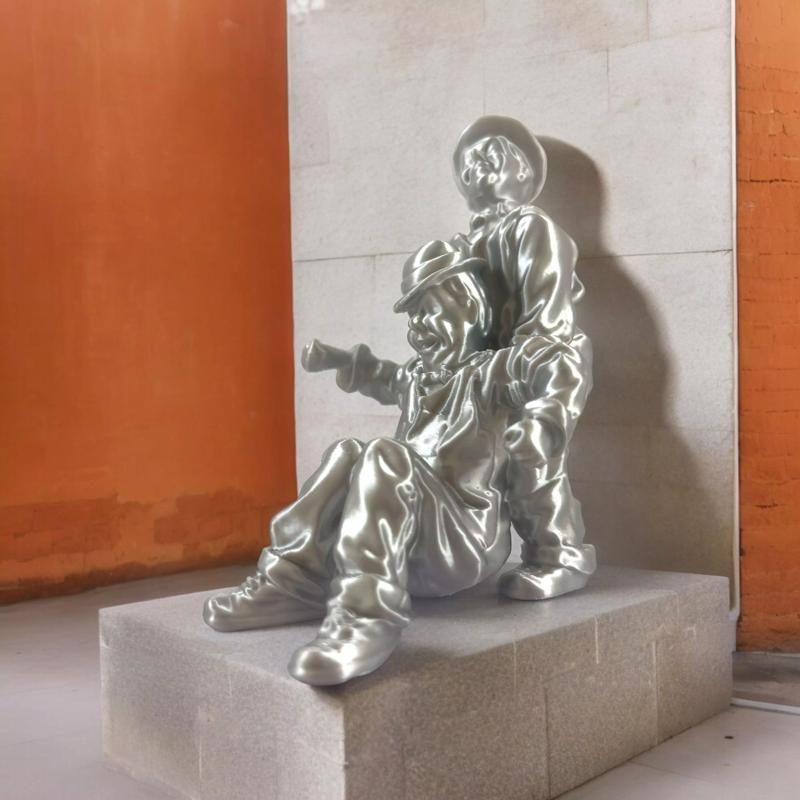 Laurel et Hardy fall