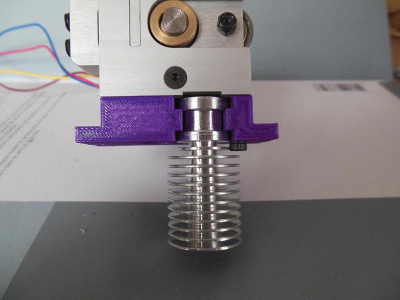 E3D V6 mount for bulldog extruder