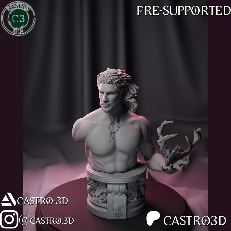 Gale NSFW - The Waterdeep Mage - Baldurs Gate 3 Bust Collection