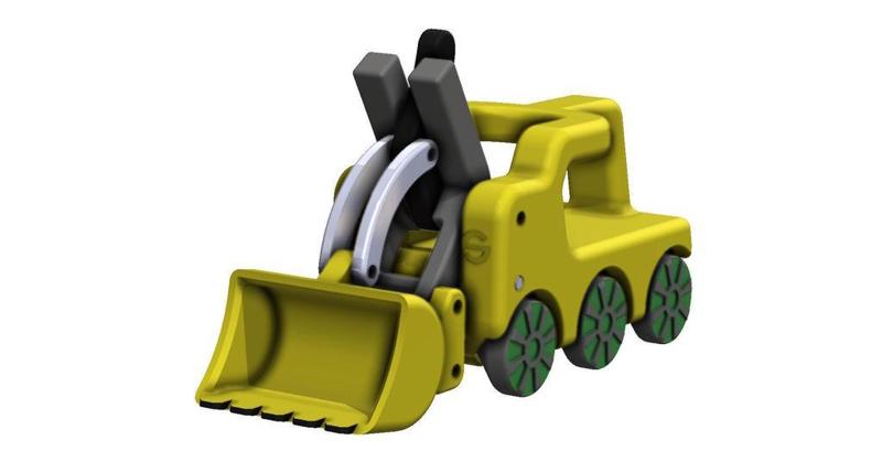 Buldozer Hand Operated Toy