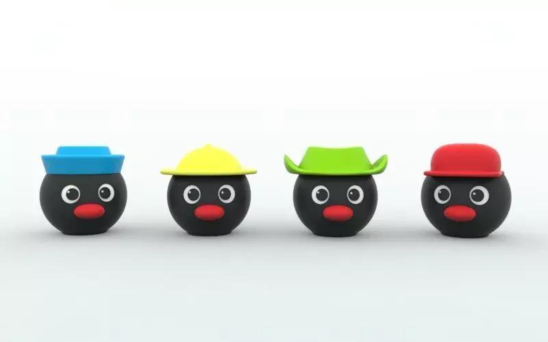 Pingu Penguin Pinguim ice cream gelado 90s nostalgia hat pot lid