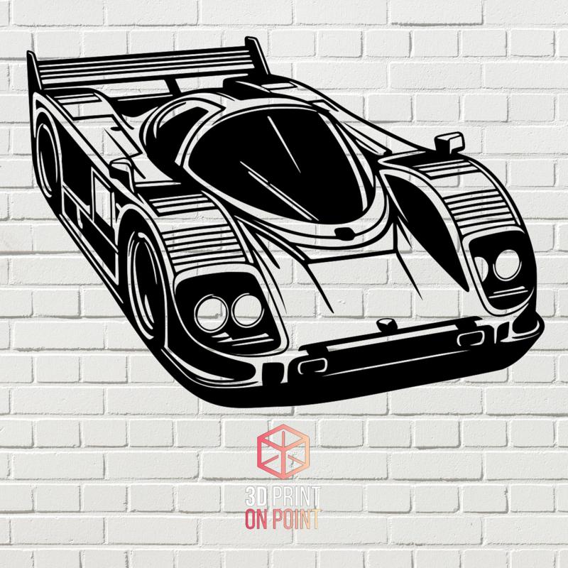 MAZDA 787B GROUP C | 2D WALL ART