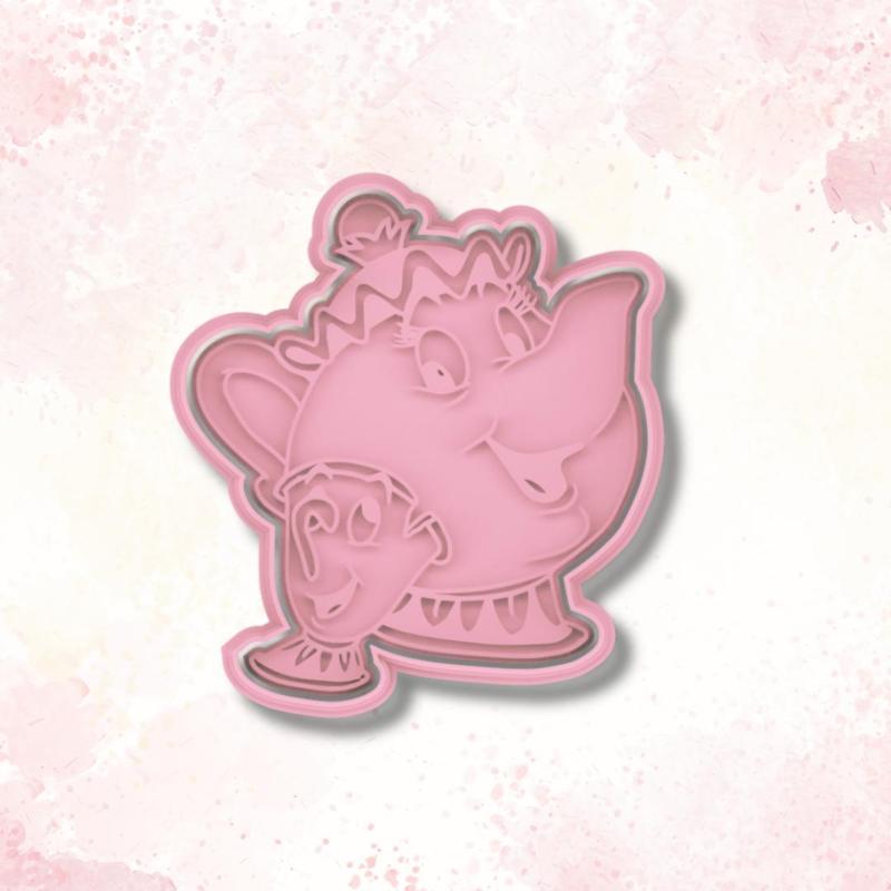 disnei cookie cutter teapot