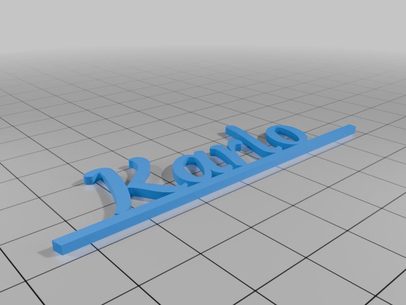 Karlo Christmas Name Ornament