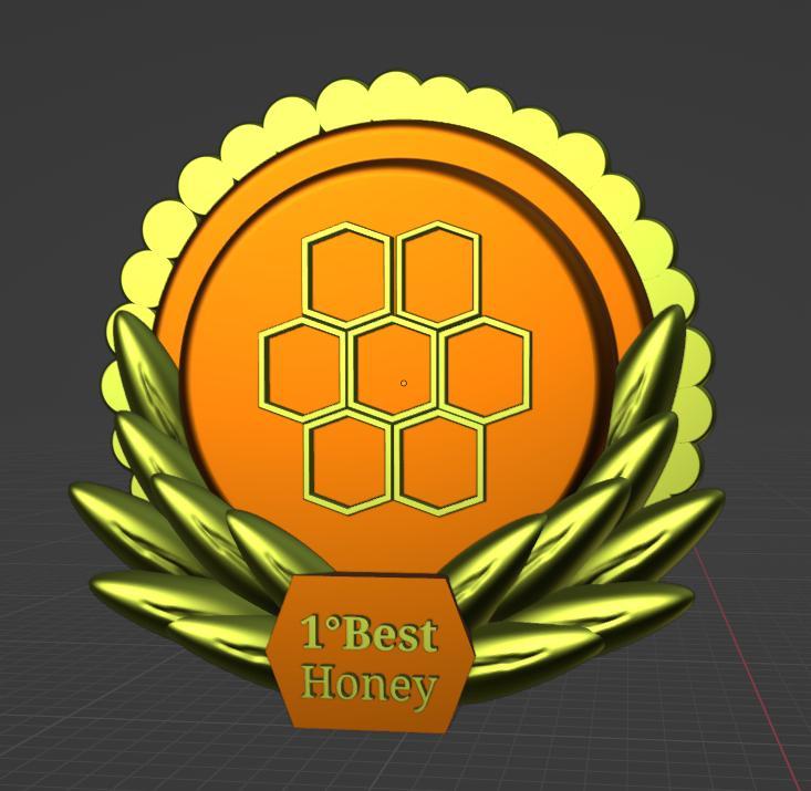 Medal or Trophy 1st Best Honey // Medal or Trophy 1st Best Honey
