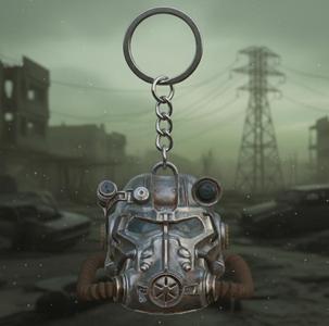 T-60 Power Helmet Keychain - Fallout Wasteland Survivor - Fallout - Ready to Print