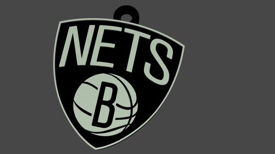 BROOKLYN NETS KEYCHAIN