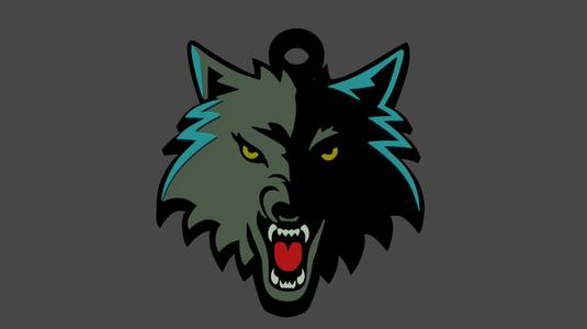 MINNESOTA TIMBERWOLVES KEYCHAIN