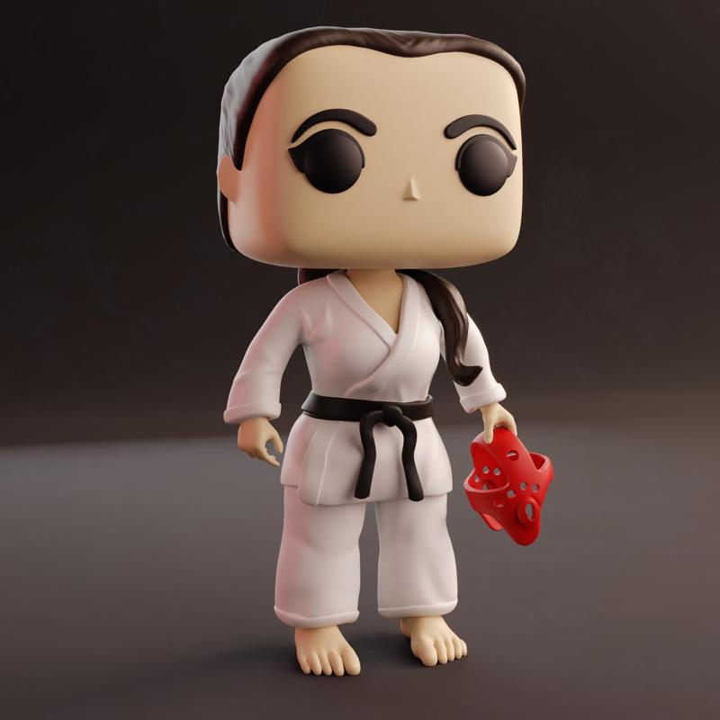 Funko-taekwondo-karate-mujer