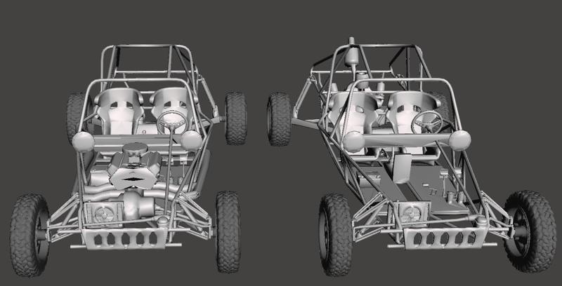 FRONT AND REAR WHEEL DRIVE