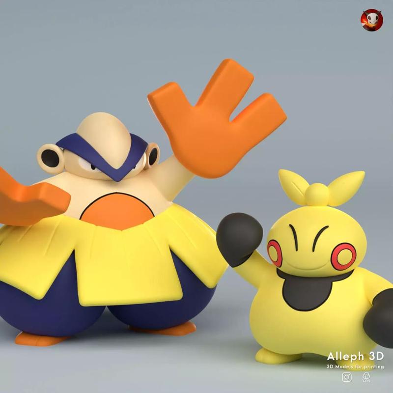 Pokemon makuhita evolution pack