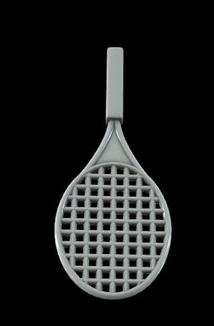 Racket tennis sport pendant