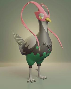 Pokemon - Unfezant Male