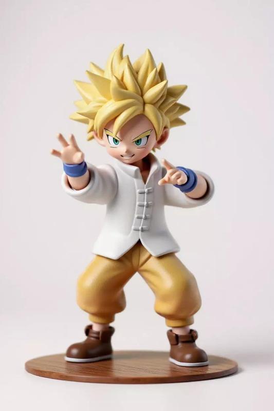 Saiyan Gohan Battle Figure High Detail Collectible 3D print