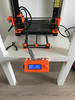 Original prusa i3 mk2 LCD holder for ikea lack table