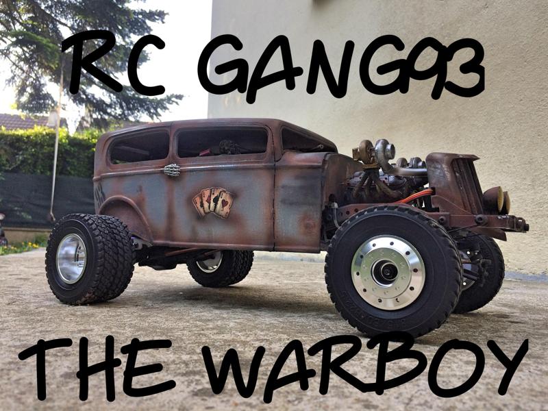 Fury road hotrod bodyshell 1/10