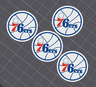 NBA - Philadelphia 76ers Tire Valve Stem Cap