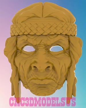 Indian 3D MODEL STL FILE FOR CNC ROUTER LASER