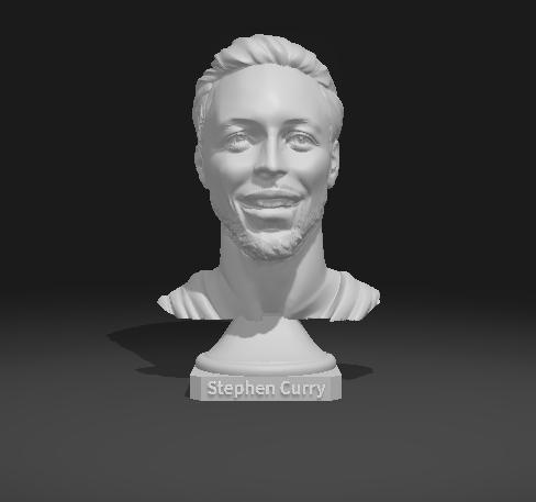 Stephen Curry Premium Statue